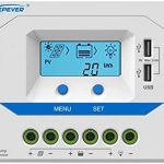 epever 10a solar charge controller with dual usb output