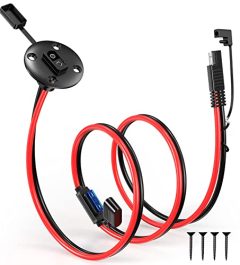 extractme 2ft 10awg sae connector harness with 15a fuse