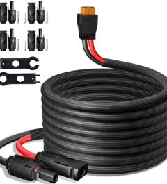 feotech solar to xt60 cable 50ft extension cable