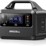 grecell compact 300w power station with fast charging and usb-c
