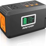 howeasy portable 120w power station with solar generator