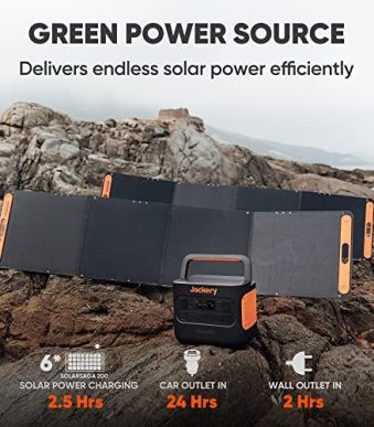 jackery explorer 2000 pro power station with 2160wh capacity