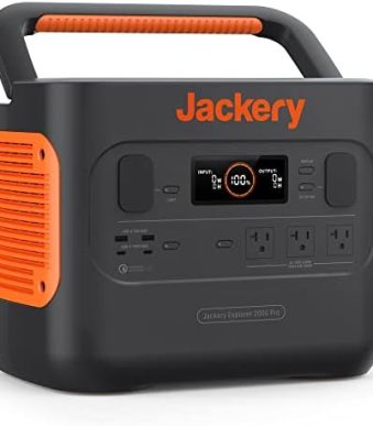 jackery explorer 2000 pro power station with 2160wh capacity