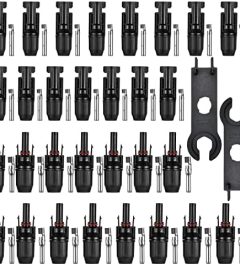 jyft solar panel cable connectors male/female ip67 30a 1000v