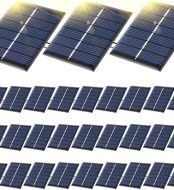kanayu 30 pcs small solar panels diy system kits