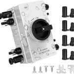 karlkers solar disconnect switch with connectors, 64a, 1000v pv