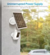 kashuen solar panel 7w for ring camera, ip65 waterproof