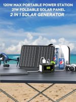 marbero 80w solar generator with solar panel included