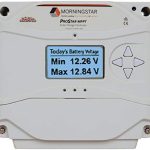 morningstar 25a mppt solar charge controller for 12v/24v batteries