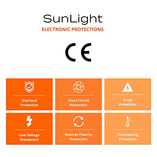 morningstar sunlight 20a pwm controller solar lighting (sl-20l-24v)