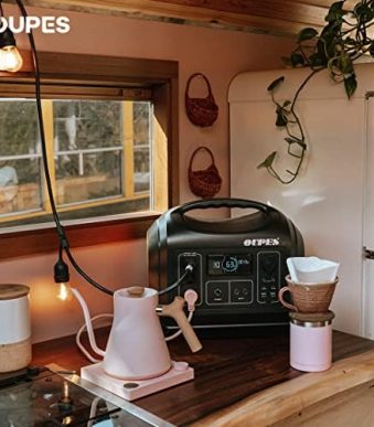 oupes 1800w portable solar generator for home and outdoor use