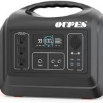 oupes 1800w portable solar generator for home and outdoor use
