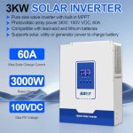 powland 3000w solar inverter with built-in charge controller