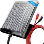 powoxi 12v 1.7w solar panel for deer feeder battery