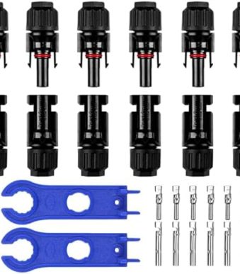 qihengzhijia solar pv connector set with 6 pairs ip67
