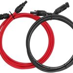 qilucky 66ft professional solar extension cable with male/female connectors