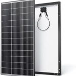 renogy 100w 12v solar panel - high-efficiency module