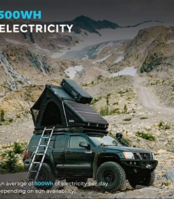 renogy 100w 12v solar panel - high-efficiency module