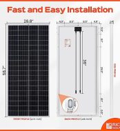 rich solar 200w 24v monocrystalline solar panel for off-grid use