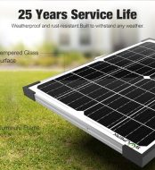 solperk waterproof 12v solar panel charger for vehicles and boats