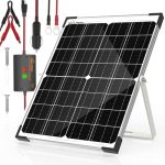 solperk waterproof 12v solar panel charger for vehicles and boats
