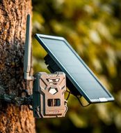 spypoint solar panel for trail camera with internal battery