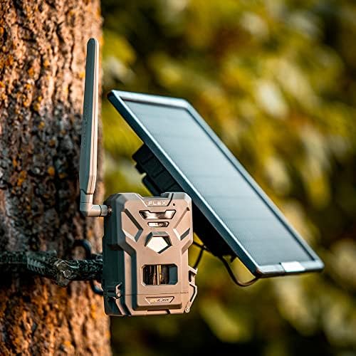 spypoint solar panel for trail camera with internal battery