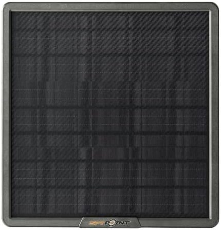 spypoint solar panel for trail camera with internal battery