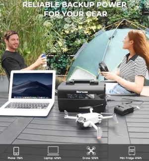 storcube portable 300w power station with 100w usb-c pd