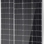 travel force 100w solar panel for home and rv