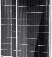 travel force 100w solar panel for home and rv