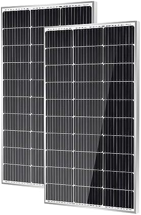 travel force 100w solar panel for home and rv