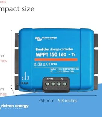 victron energy bluesolar mppt 150v solar charge controller