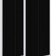weize 2-pack of 100w solar panels for off-grid use