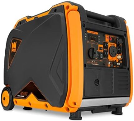 wen df451i 4500w inverter generator dual fuel rv-ready