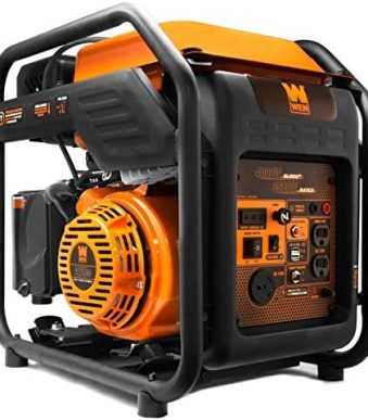 wen gn400i 4000w rv-ready open frame inverter generator