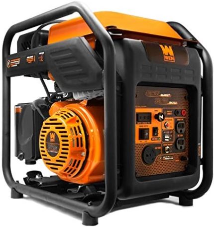 wen gn400i 4000w rv-ready open frame inverter generator