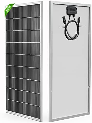 werchtay 200w monocrystalline solar panel for off-grid applications