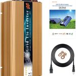 marsrock 1000w grid tie micro solar inverter for 1200w solar system