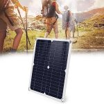 liwarace 100w solar panel 12v portable dual usb for rvs