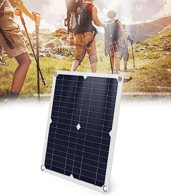 liwarace 100w solar panel 12v portable dual usb for rvs