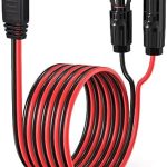 elfculb 10awg solar extension cable for portable power station