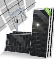 eco-worthy 1200w solar tracker for off-grid shed, farm, yard, field
