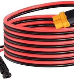 rbsktech 12ft 12awg solar connector xt60 female adapter