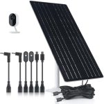 soshine 12w5v solar panel for security camera
