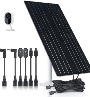 soshine 12w5v solar panel for security camera