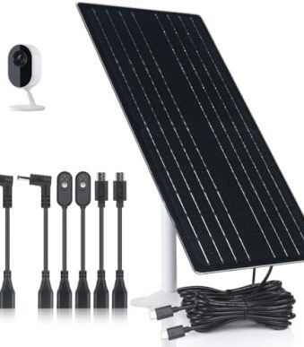 soshine 12w5v solar panel for security camera