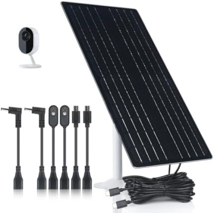 soshine 12w5v solar panel for security camera