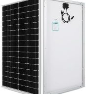 renogy 175w solar panel monocrystalline for off-grid applications