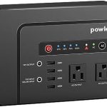 powkey 200w portable power station with 146wh lithium battery